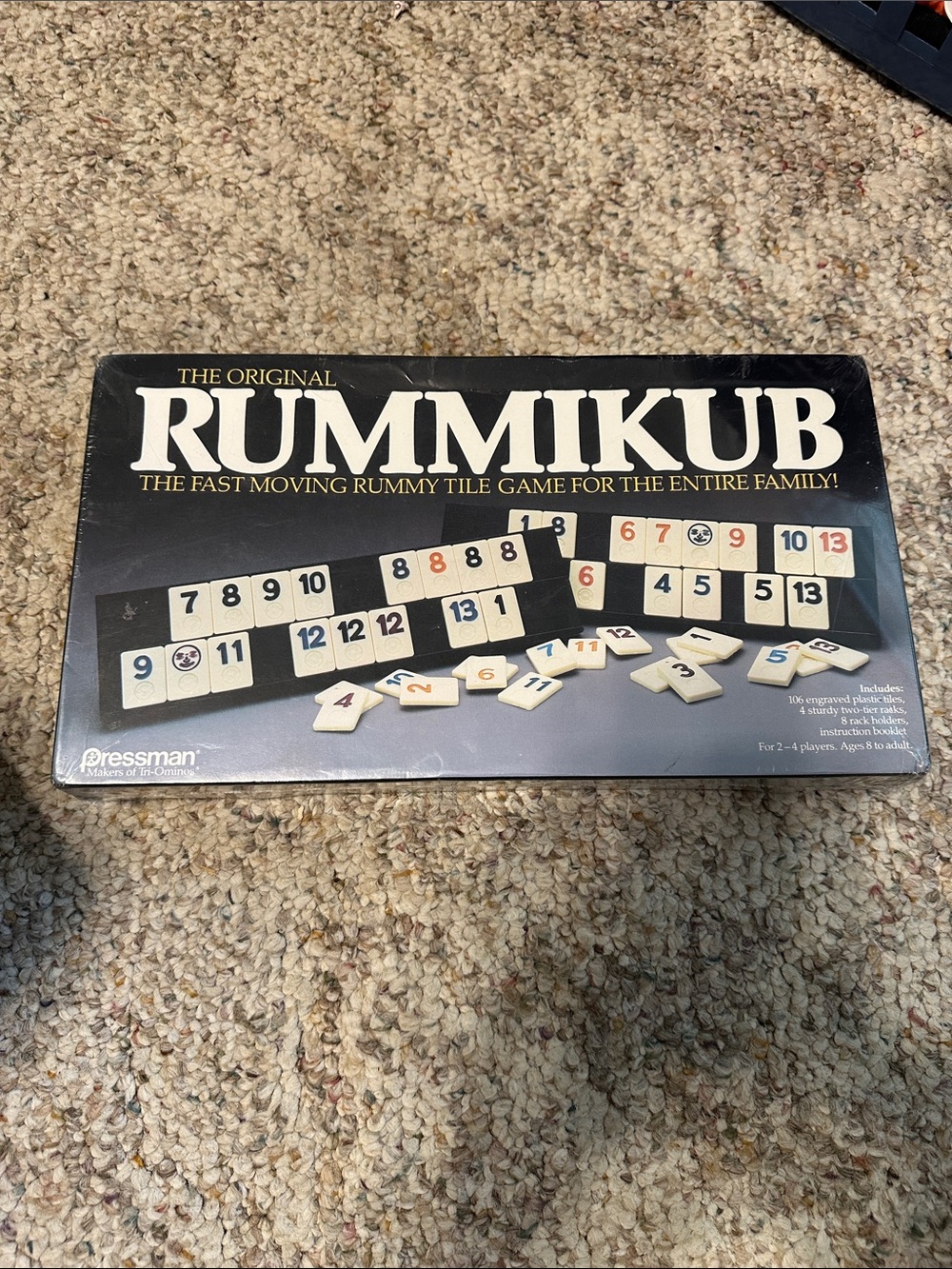 Vintage Rummikub copyright 1980